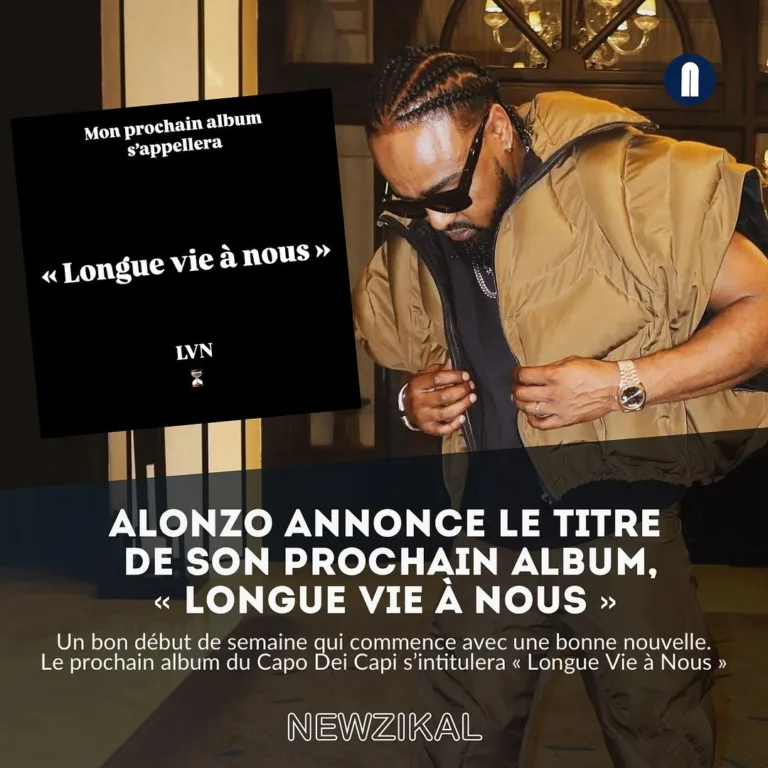 ALONZO - LONGUE VIE À NOUS