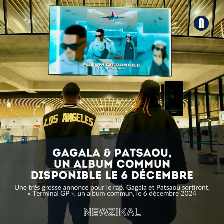 GAGALA x PATSAOU, UN ALBUM COMMUN DISPONIBLE LE 6 DÉCEMBRE